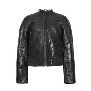 Agnès B. Leather Biker Jacket